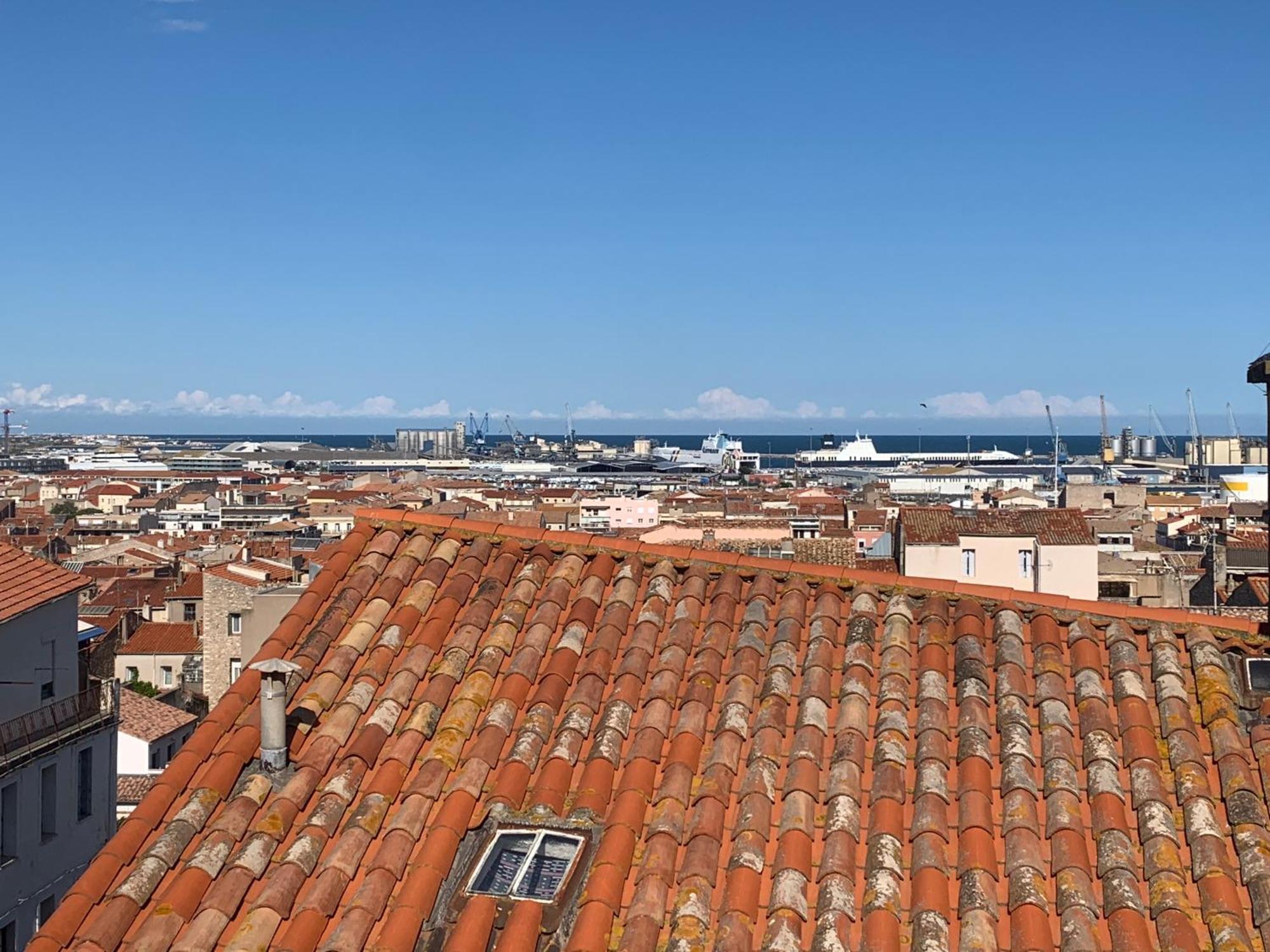 La Grande Bleue Deux Chambres Vue Mer Sète Eksteriør billede